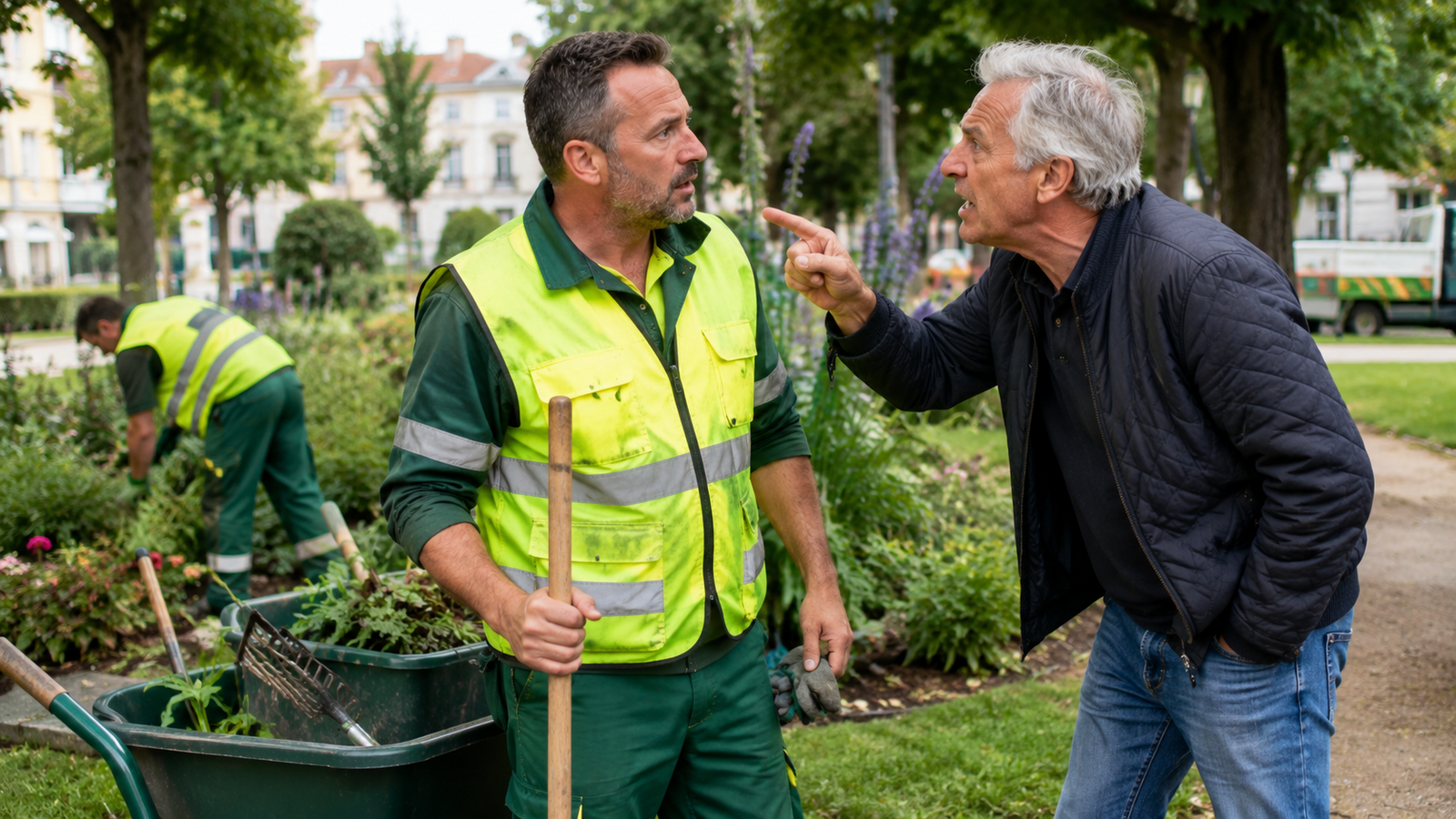 Agression d’un agent des espaces verts