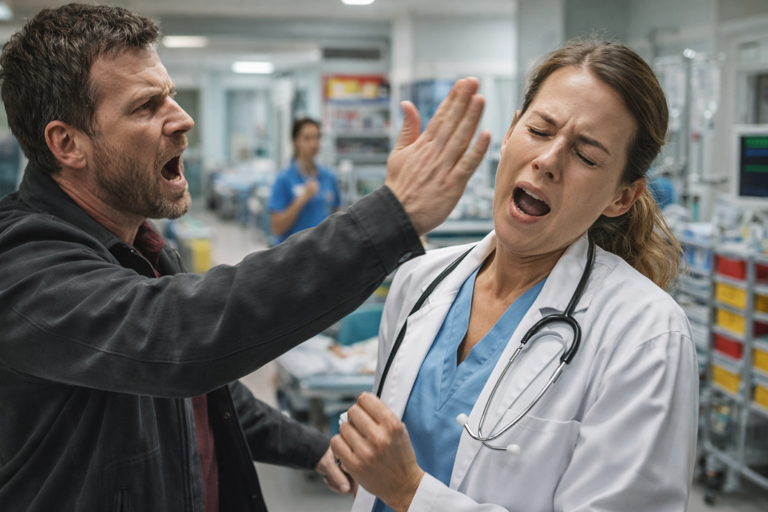 Agression d’un médecin