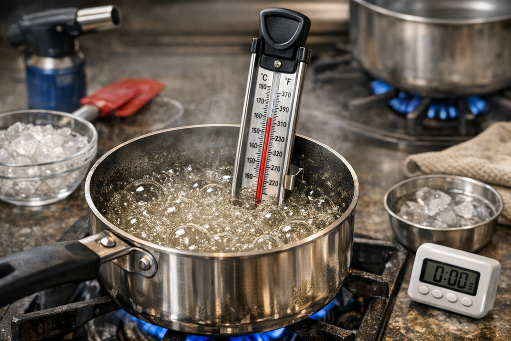 Comment cuire de l'isomalt