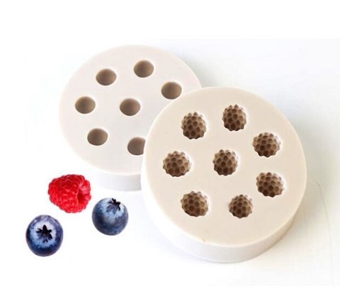 Moule silicone 8 petites framboises